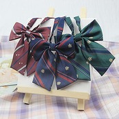 [コーラルウェー] スクールリボン 女子 制服リボン 学生服 紺色 中学生 高校生 制服 リボン 231