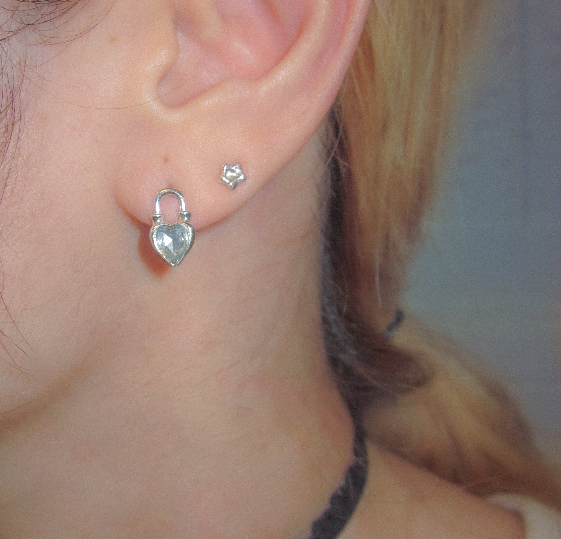 NeverEnd® earring silver925 #LJ20034P 16G #LJ21091P 14G NeverEnd® earring silver925 #LJ20034P 16G #LJ21091P 14G