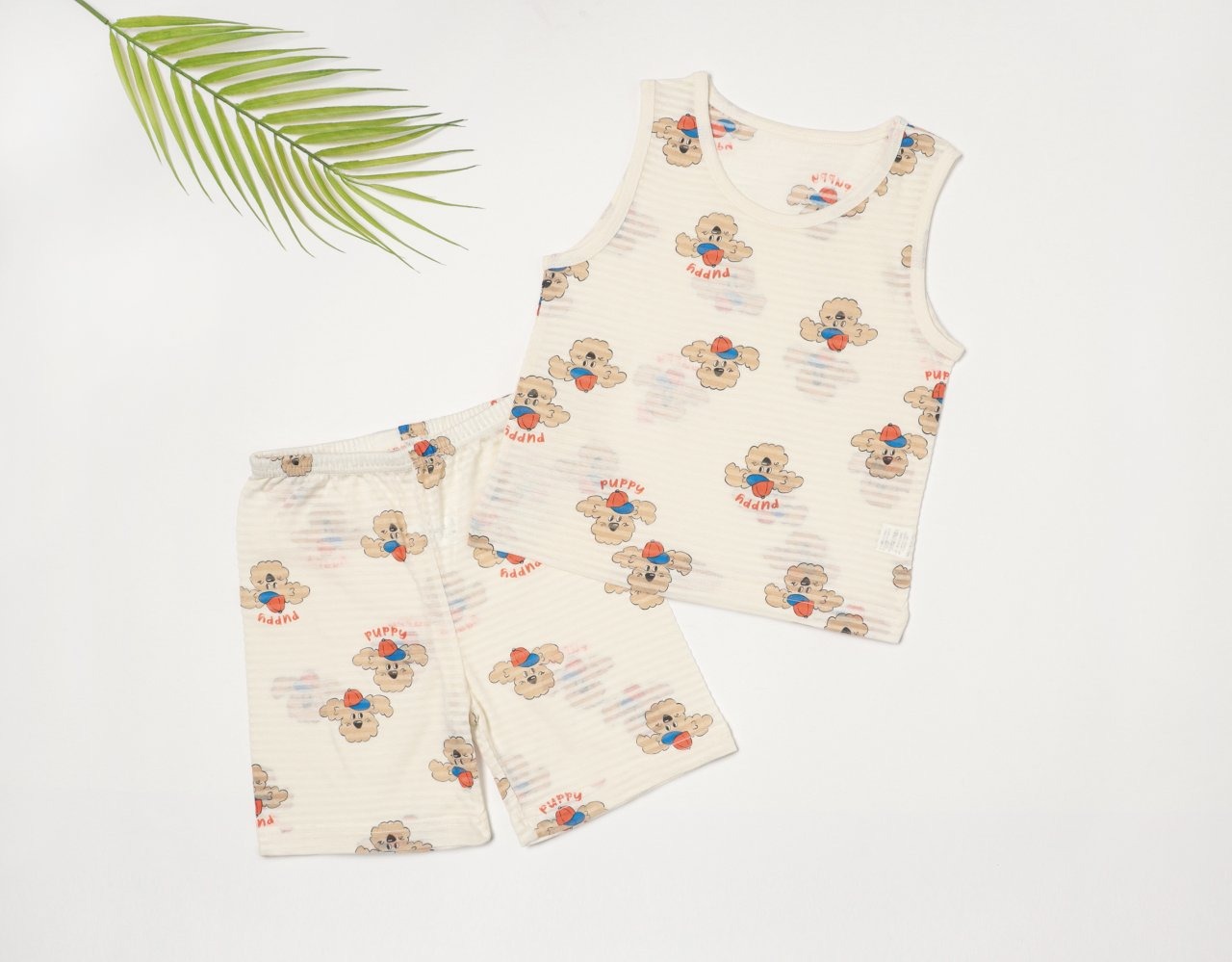 [Mellisse] Sleeveless top jacquard undergarment (cap dog) / [멜리스] 민소매자가드내의(캡도그)