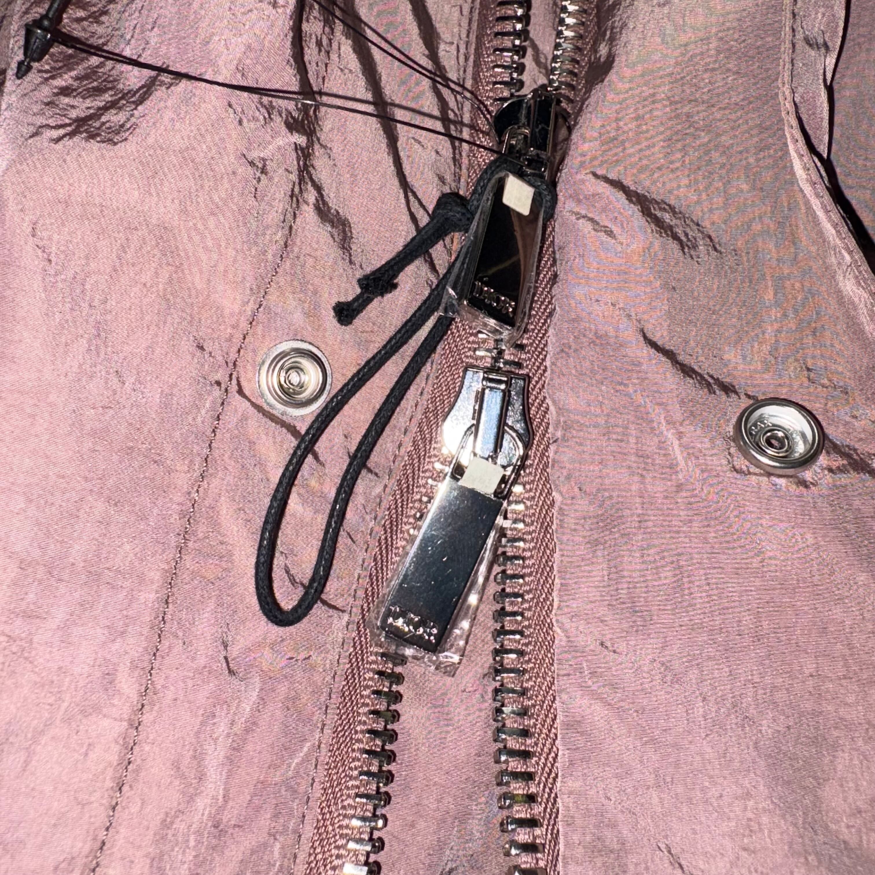 DIOR × Cactus Jack nylon Mods Coat “Mauve” | NOIR ONLINE