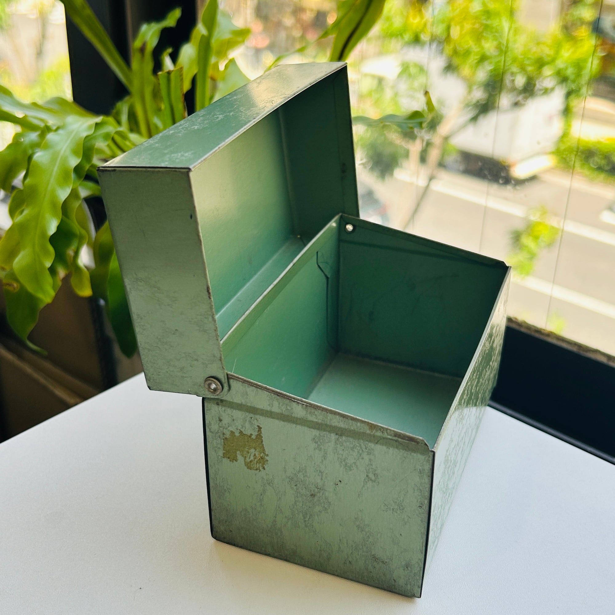 USA vintage 70s スチールカードケース（小） | Milo Antiques & Vintage