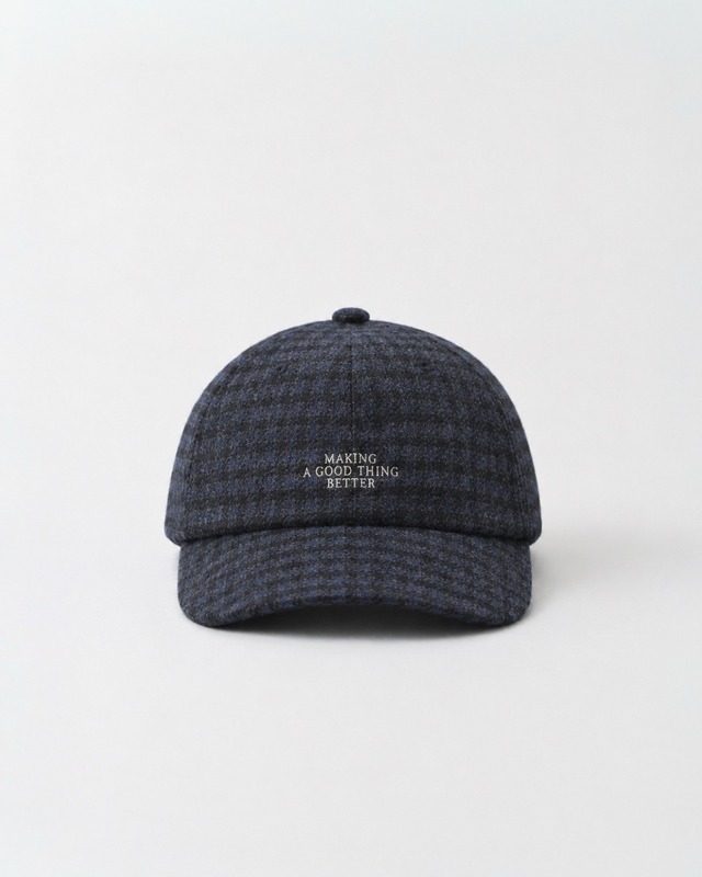 Nine Tailor Newton Cap BLUE CHECK