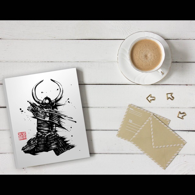 【キャンバス】武将(福島正則)/F0(14×18cm)/複製画