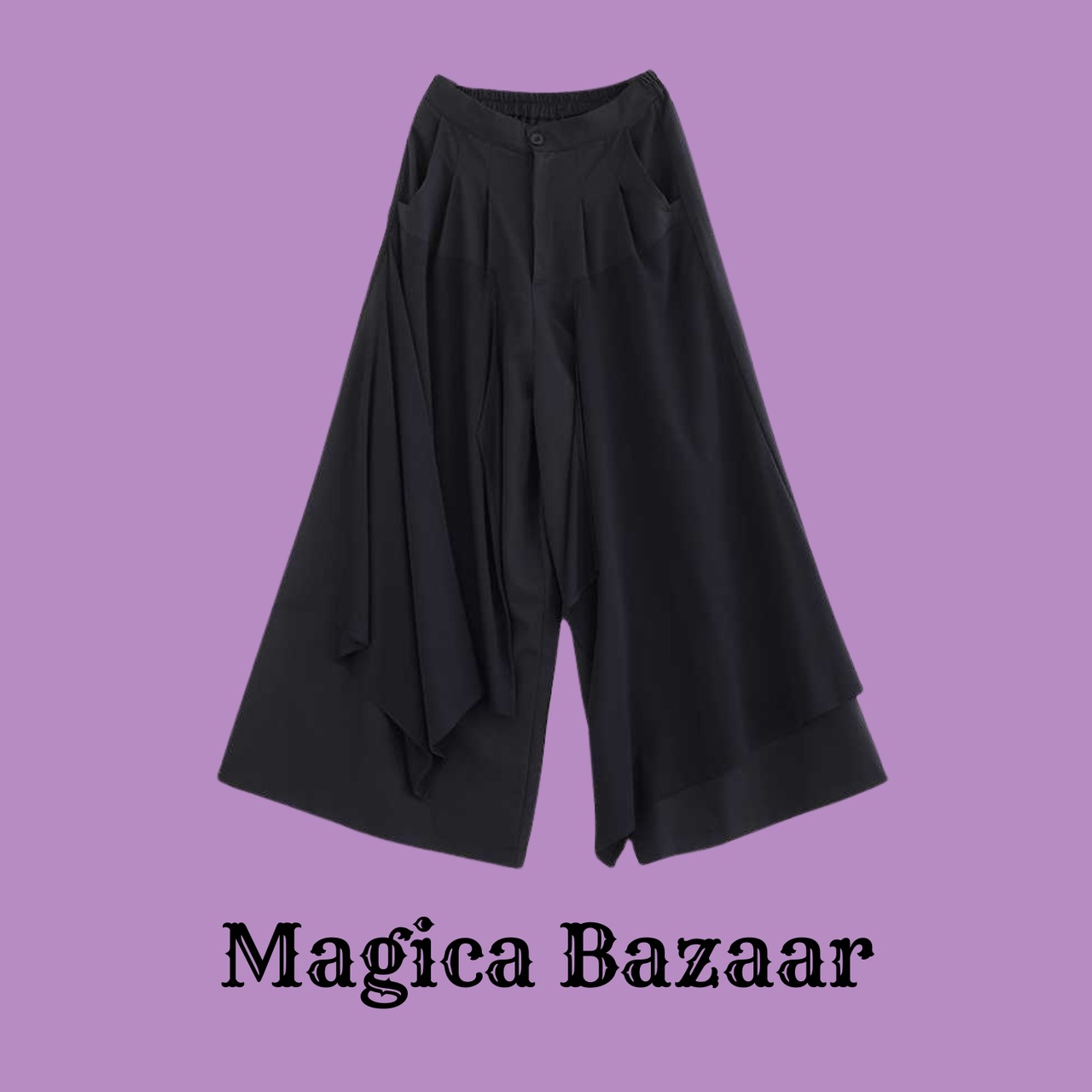 ラマス　レイヤードワイドパンツ　M24046