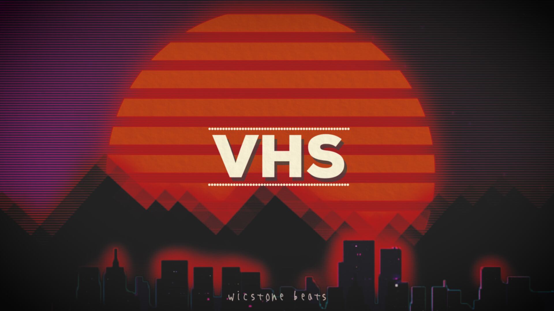 “VHS” City Pop Synth Pop HipHop Chill Type Beat!! wicstone
