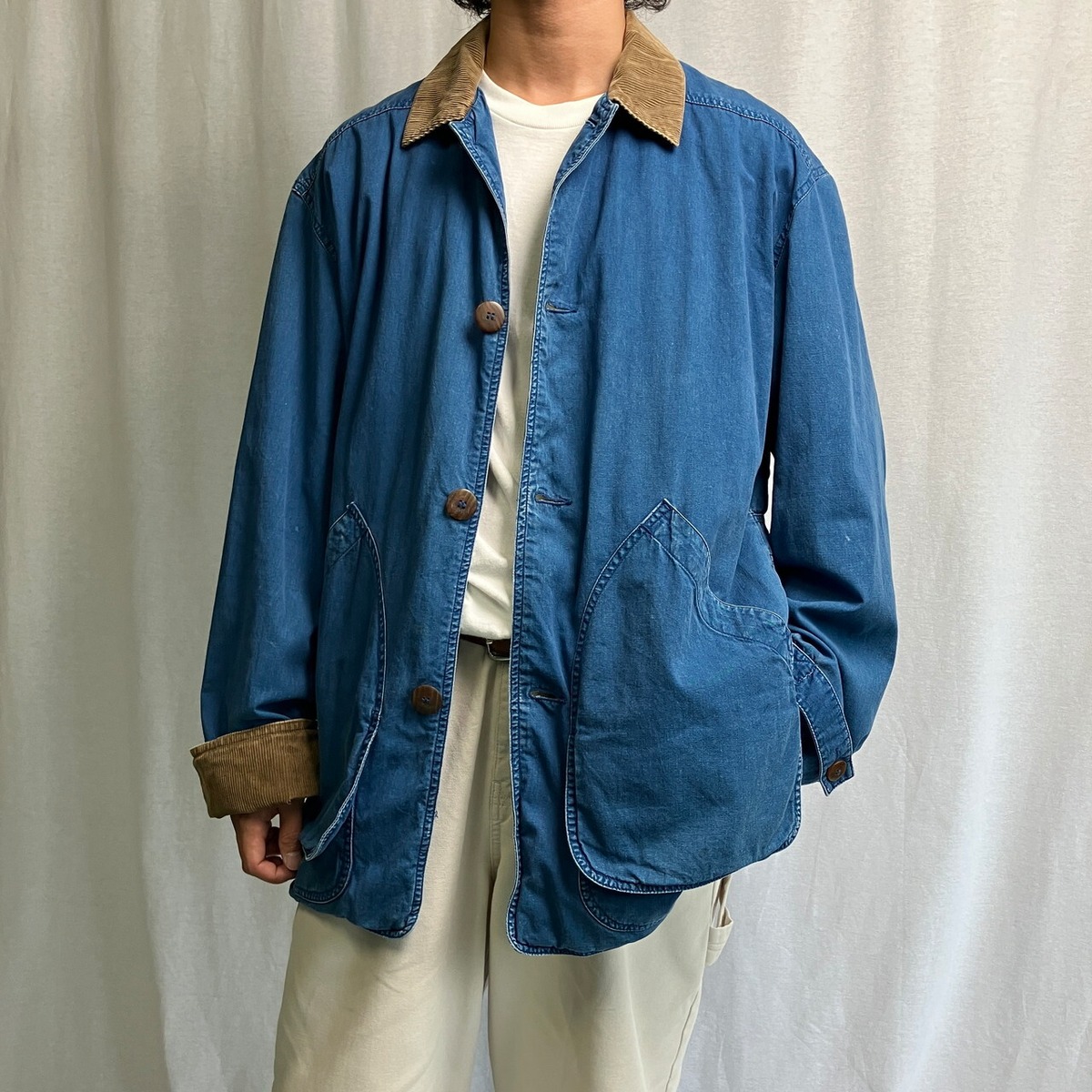 90年代 J.CREW Jクルー ハンティングジャケット 巨人タグ メンズL相当 