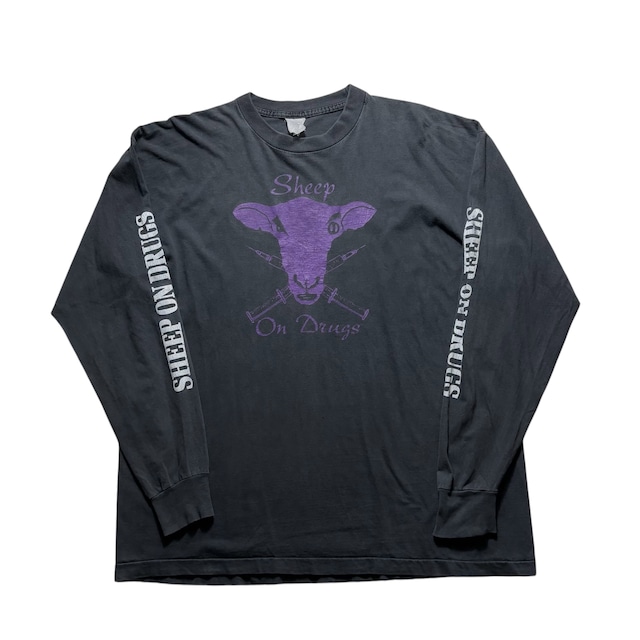 vintage 1990’s SHEEP ON DRUGS long sleeves music tee
