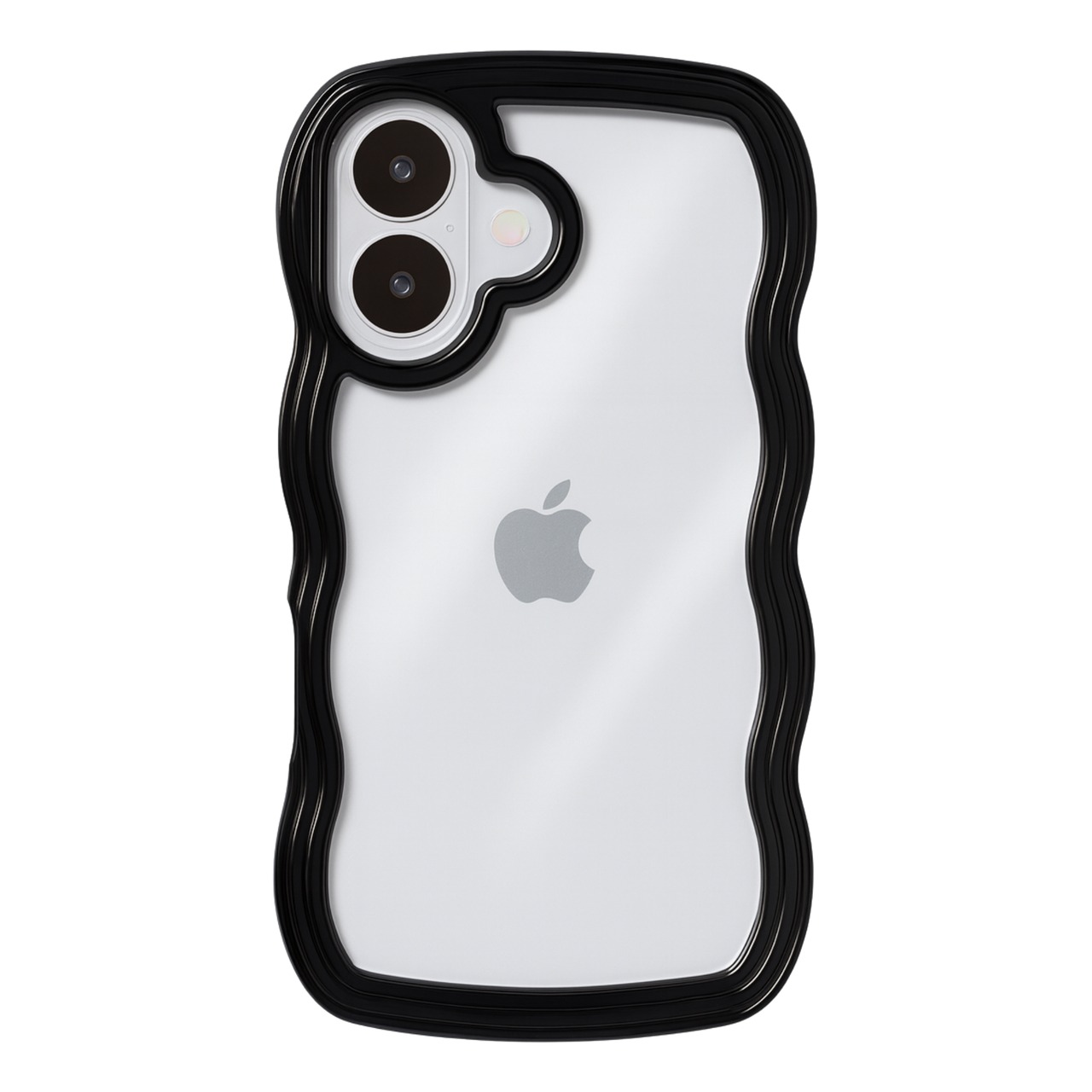 パステルなくねくねケース（ブラック） - 1