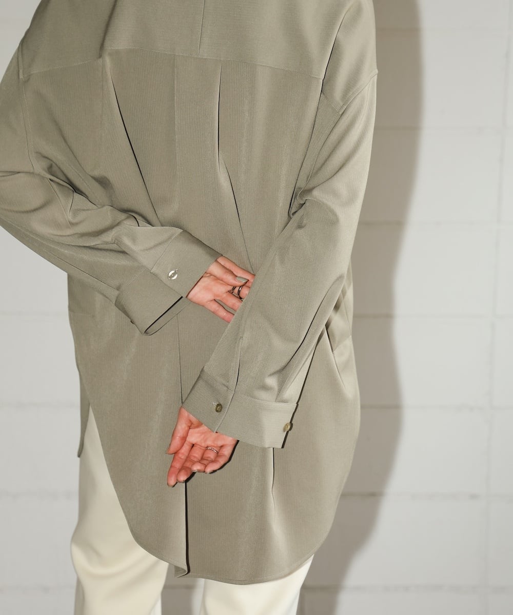 CIEL'AIR シエルエアー ブラウス　CA2S-T299 セール】OVERSHIRT（ｵｰﾊﾞｰｼｬﾂ）（シャツ/ブラウス）｜CIEL'AIR（シエル