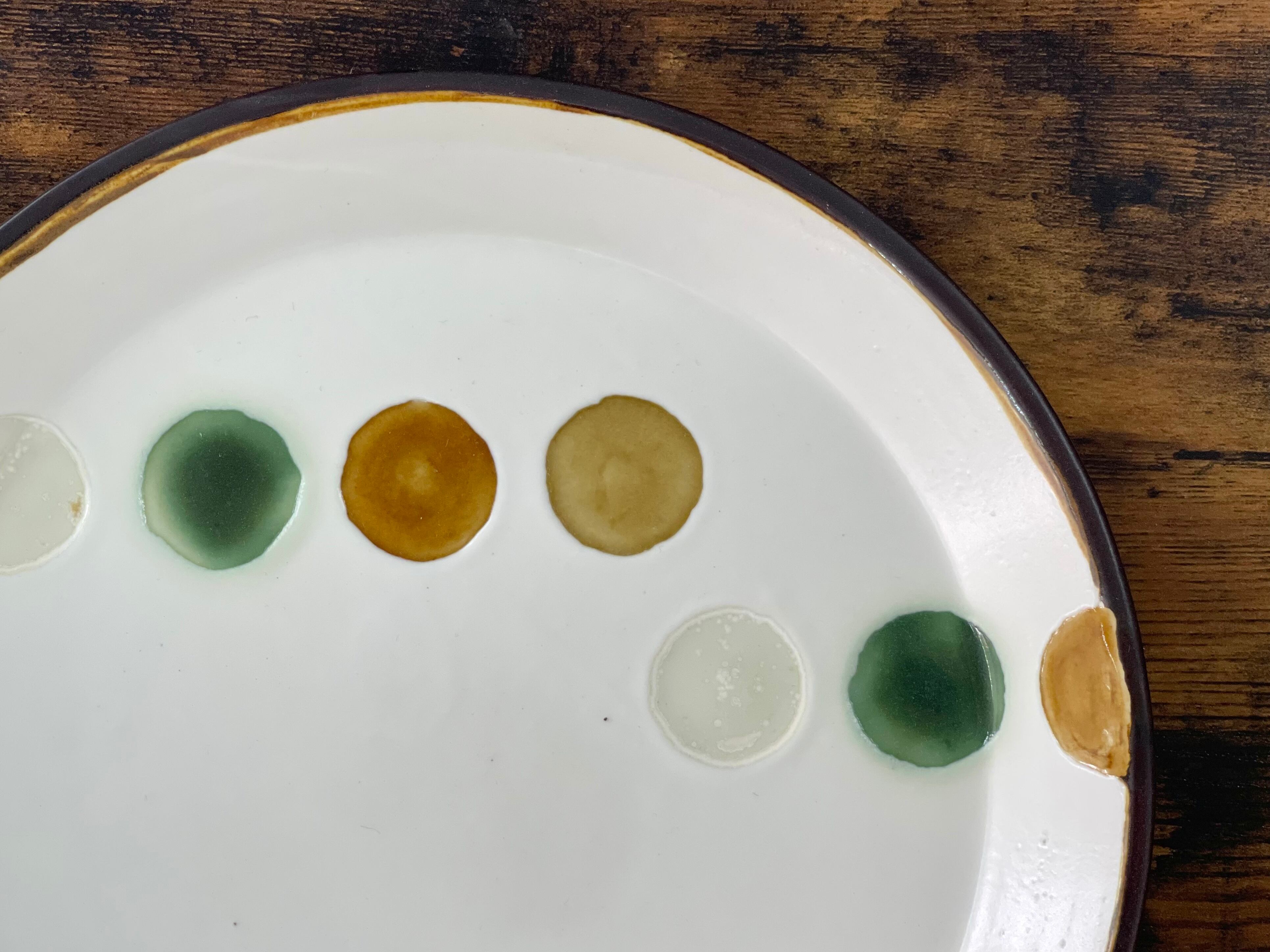 大皿【A・ドット】 | atelier qucchane(アトリエクッチャネ）