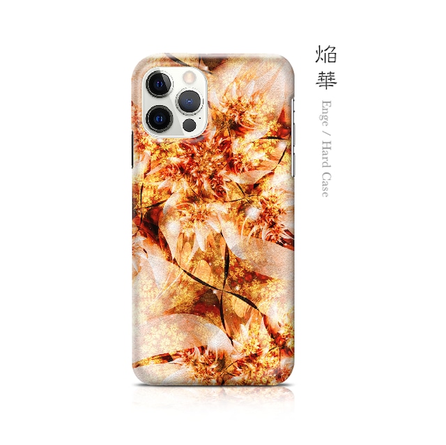 焔華 - 和風 iPhoneケース