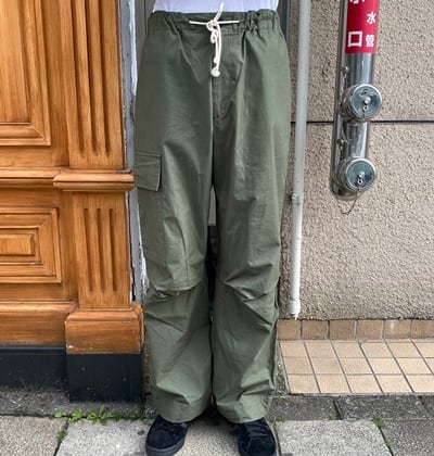 JILSANDER ジルサンダー 21SS JPUS310705 ワイドカーゴパンツ カーキ