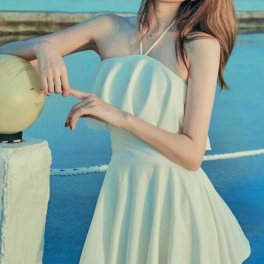 ホルターネック スカート 服 みたい 水着 レディース 大きいサイズ 水着 ワンピース 水着 体型カバー 水着 可愛い Sw 0142 Happy Orurea ハッピーオルレア