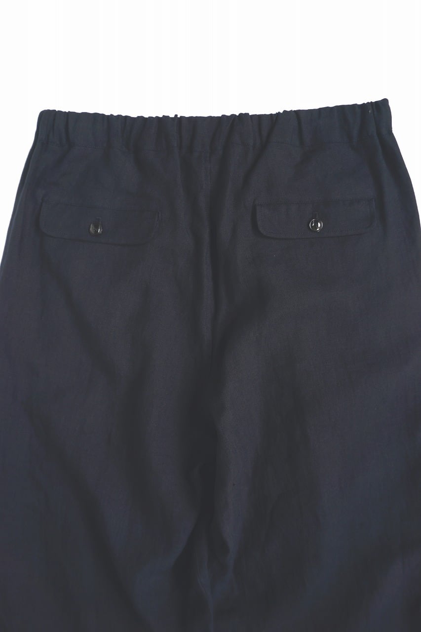 Belgium Linen High-Density Wide Pants