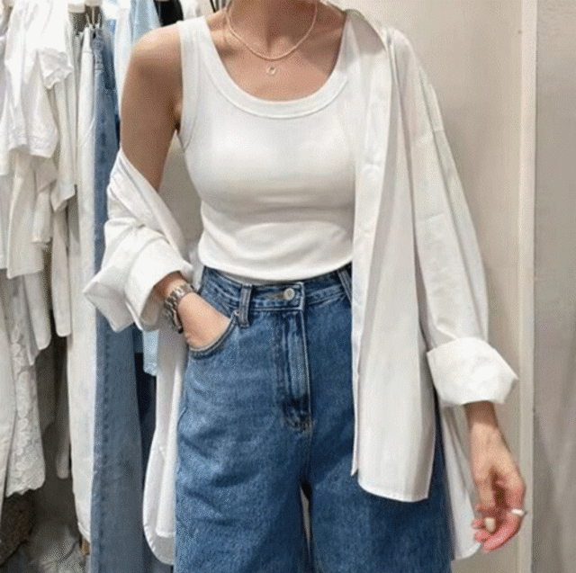 インナー 重ね着 ニット レディーストップス 肌着 キャミソール ベーシック 定番 春夏
