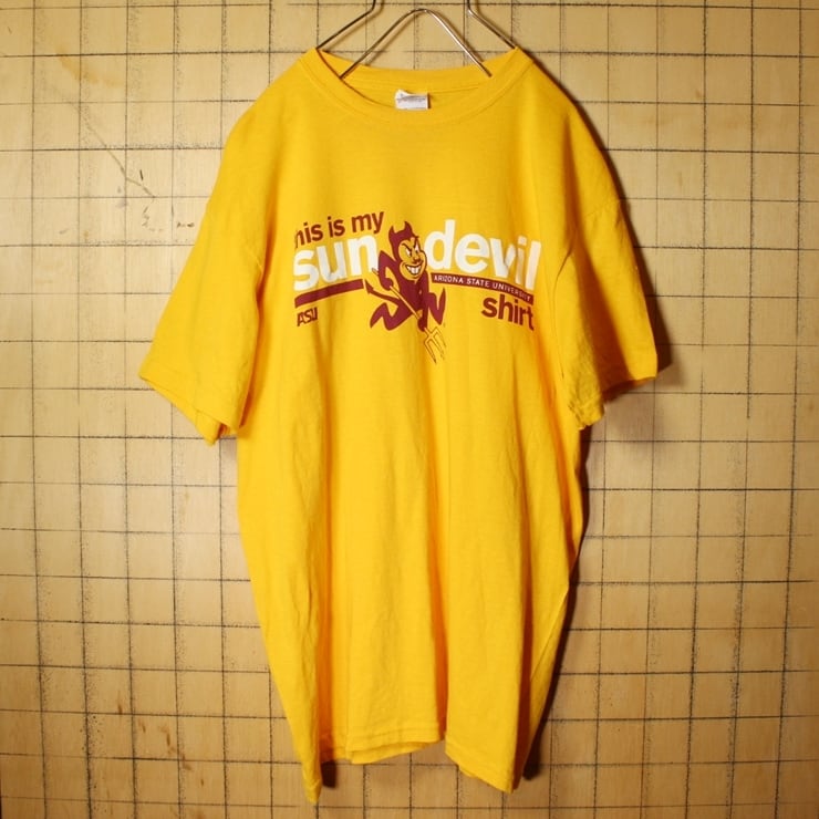【稀少】AUS SUN DEVILS 80’s カレッジTシャツ グレー XL