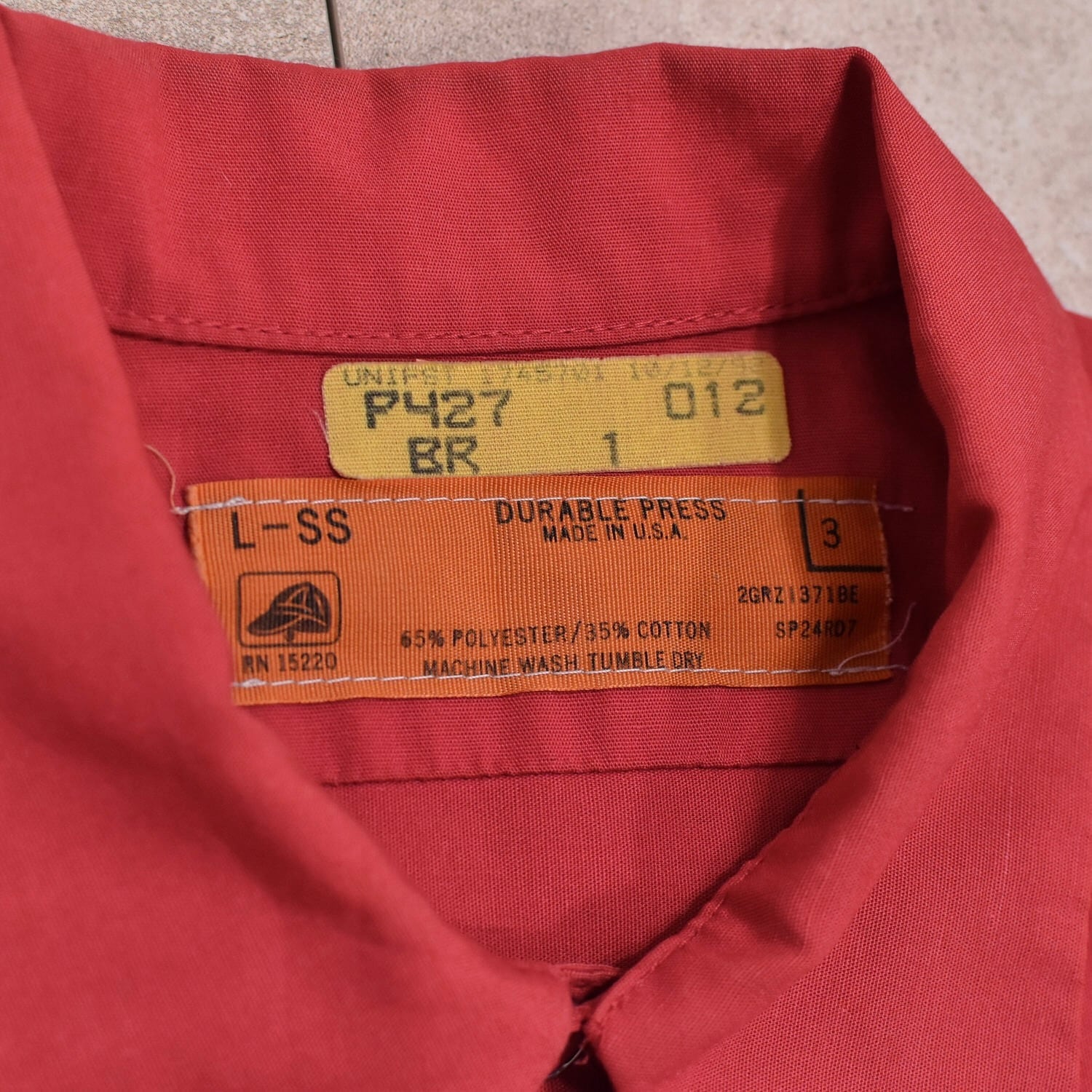70～80s USA RED KAP work shirt | 古着屋 grin days memory