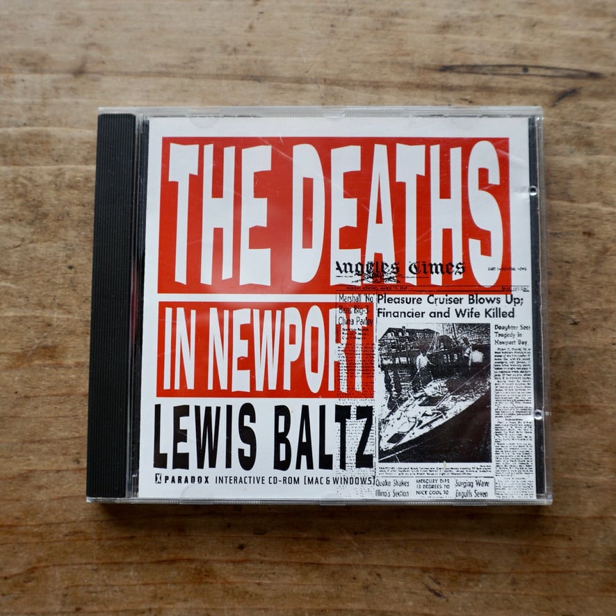 【CD-ROM 輸入版　中古】Lewis Baltz 　The Deaths of Newport Beach　1995 Paradox intractive Pablication  [310195260]