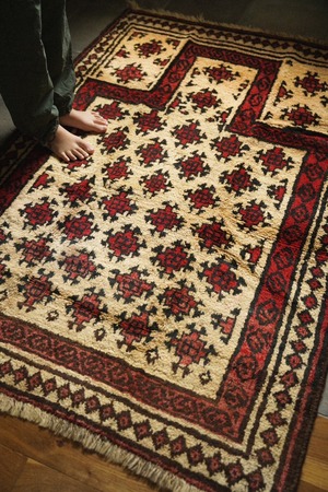 1118-Vintage Taimani rug