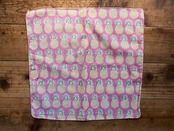 156ri049 Block Print Handkerchief b66