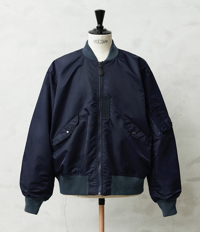 WAIPER.inc L-2A Light Zone Flight Jacket – NAVY CUSTOM /