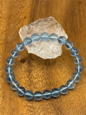 高品質　ディープアクアマリン　8mm　　　105