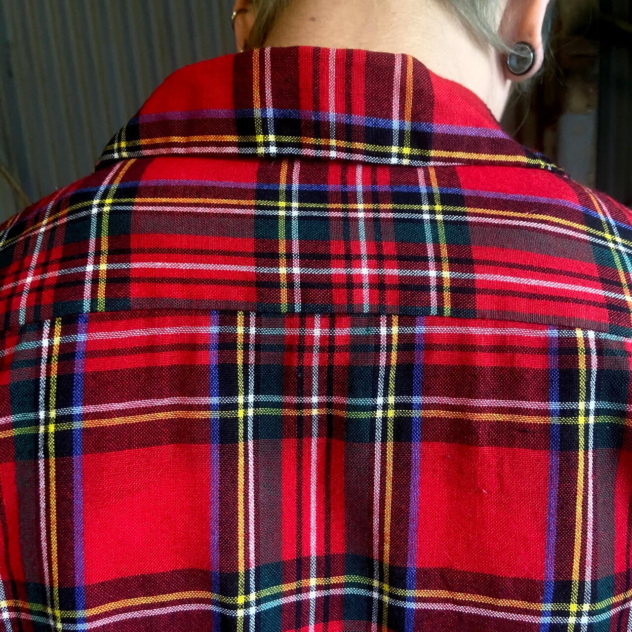 50年代 USA製 McGREGOR マックレガー タータンチェック柄 ナイロン  