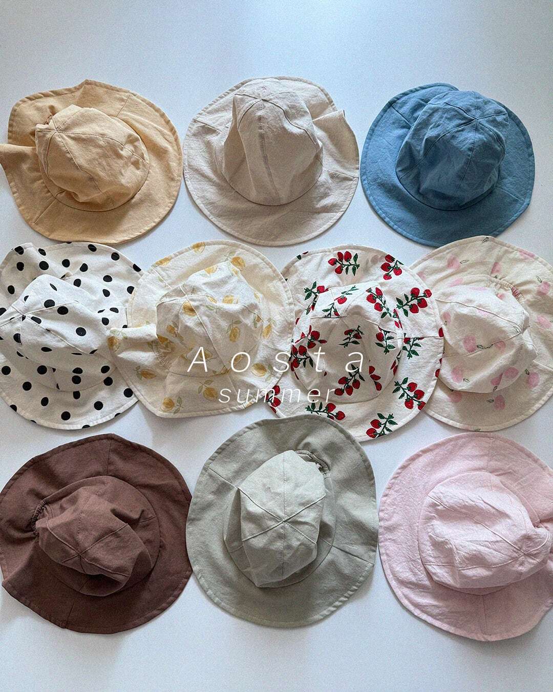 【即納】aosta Summer backet hat