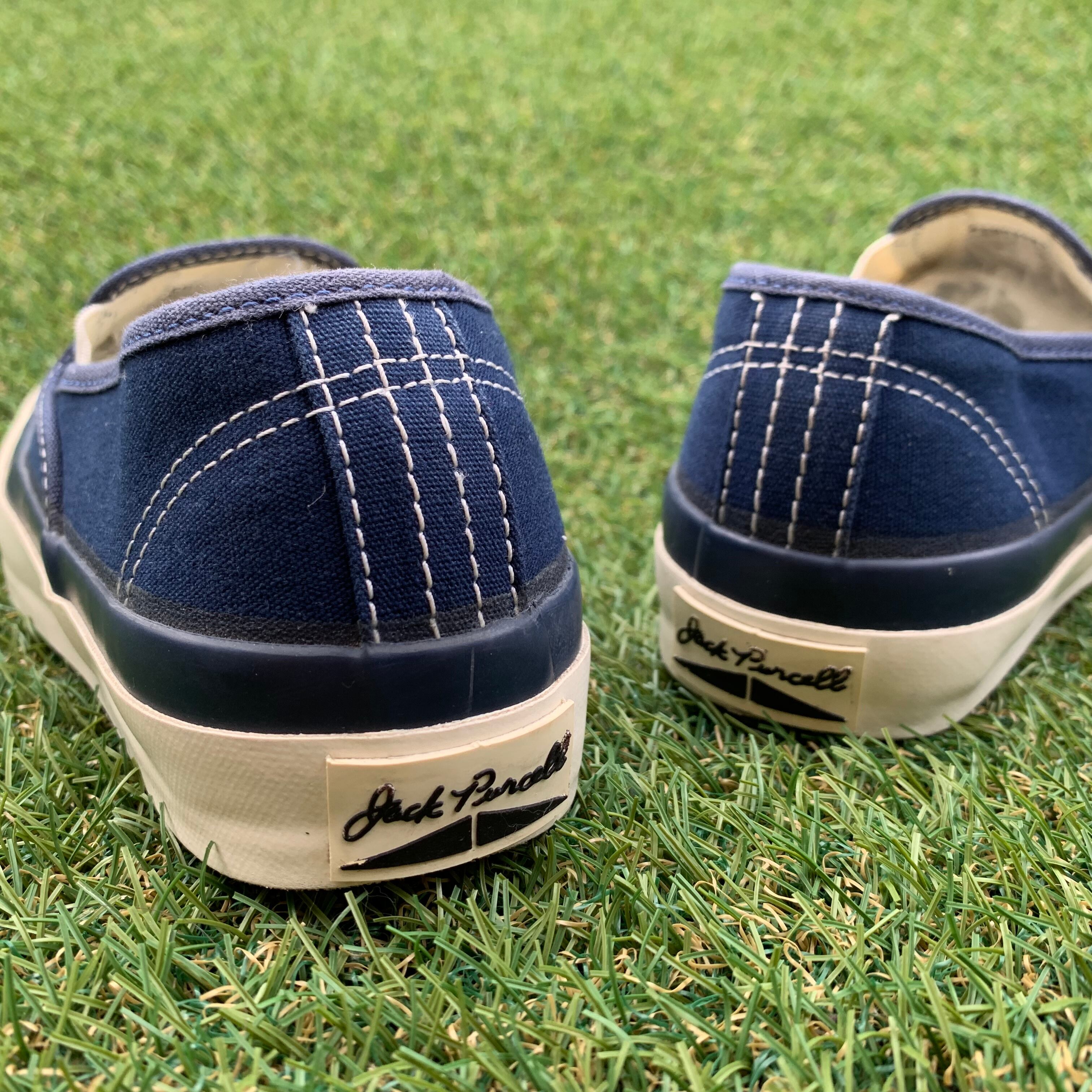 コンバース　アディクト ジャックパーセル スリッポン 26cm ネイビー converse addict ジャックパーセル スリッポン スニーカー 26