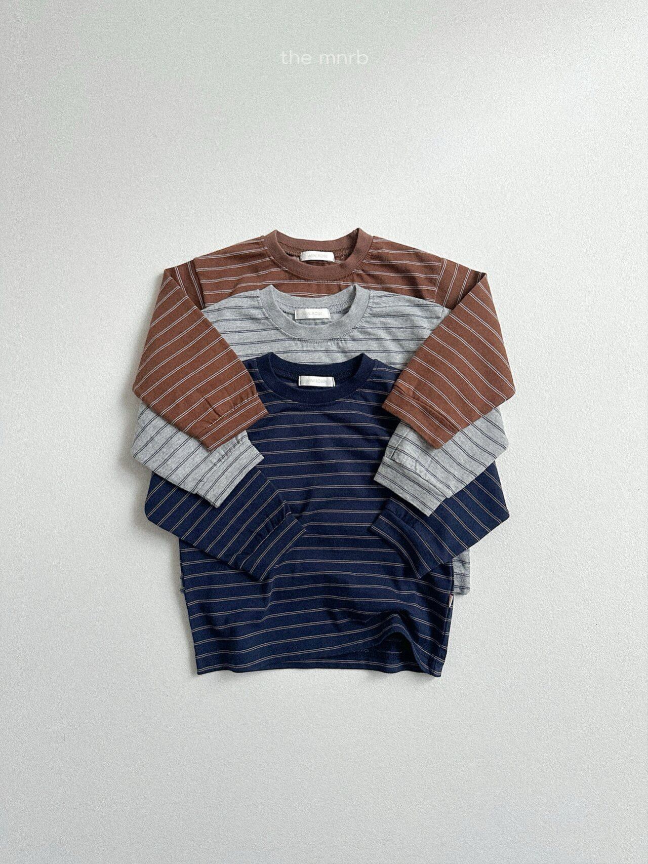 【即納】James stripe t-shirt / minirobe
