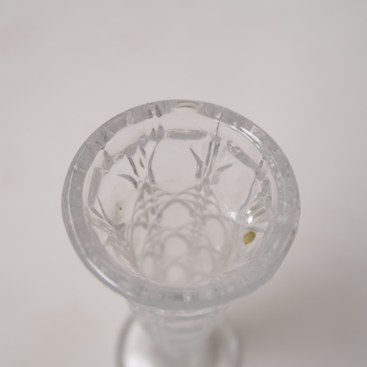 クリスタルな一輪挿し