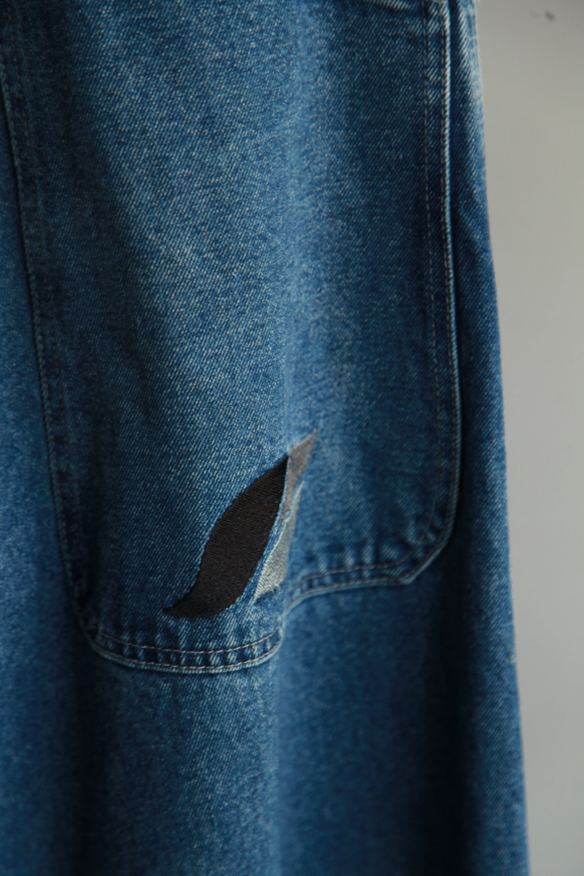 90's KIK WEAR wide denim pants | mutyazawast