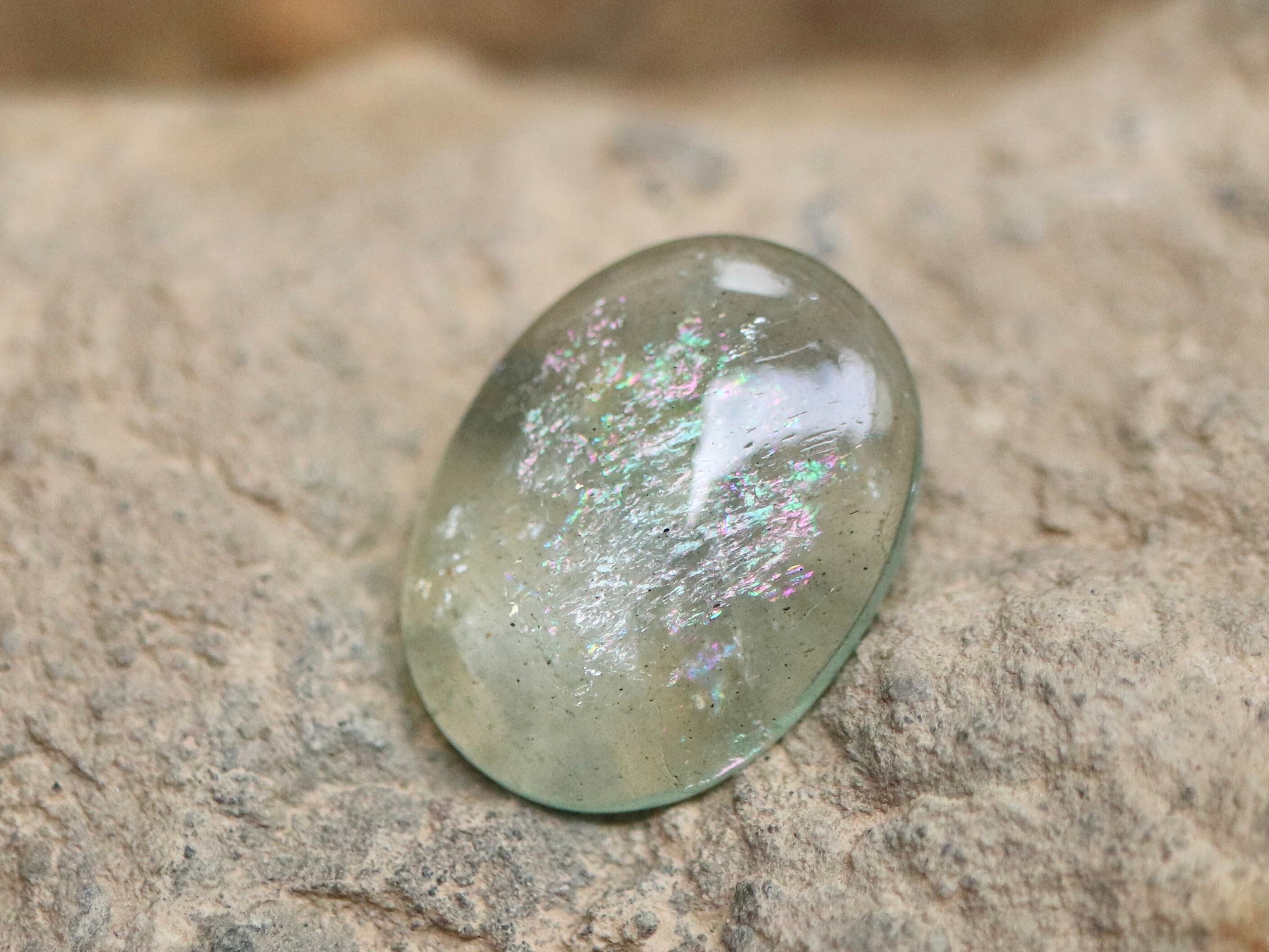 15 虹入り アクアマリン