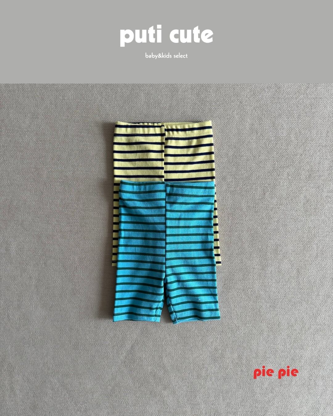 80-120 ꒰ 予約 ꒱ Lemon soda leggings / Pie ⸝⋆