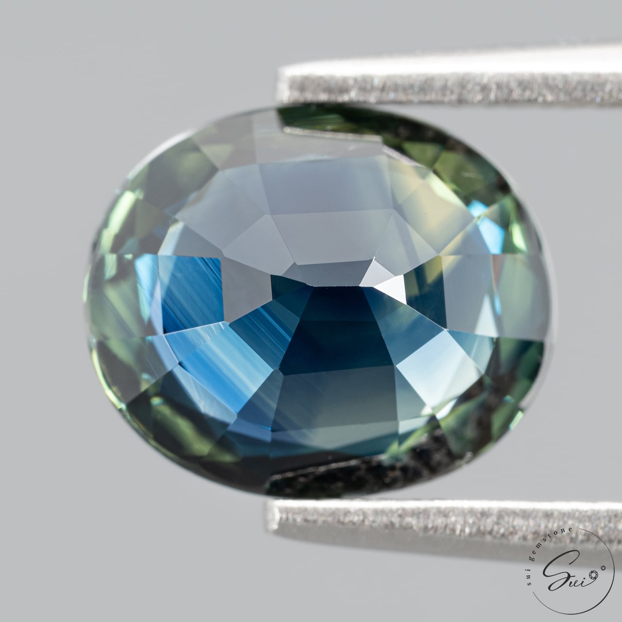 天然【非加熱】ティールサファイア 3.11ct GRA/GIA鑑別書 | SUI GEMSTONE