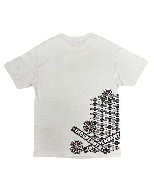 INDEPENDENT Bar logo& Iron Cross side print Tee