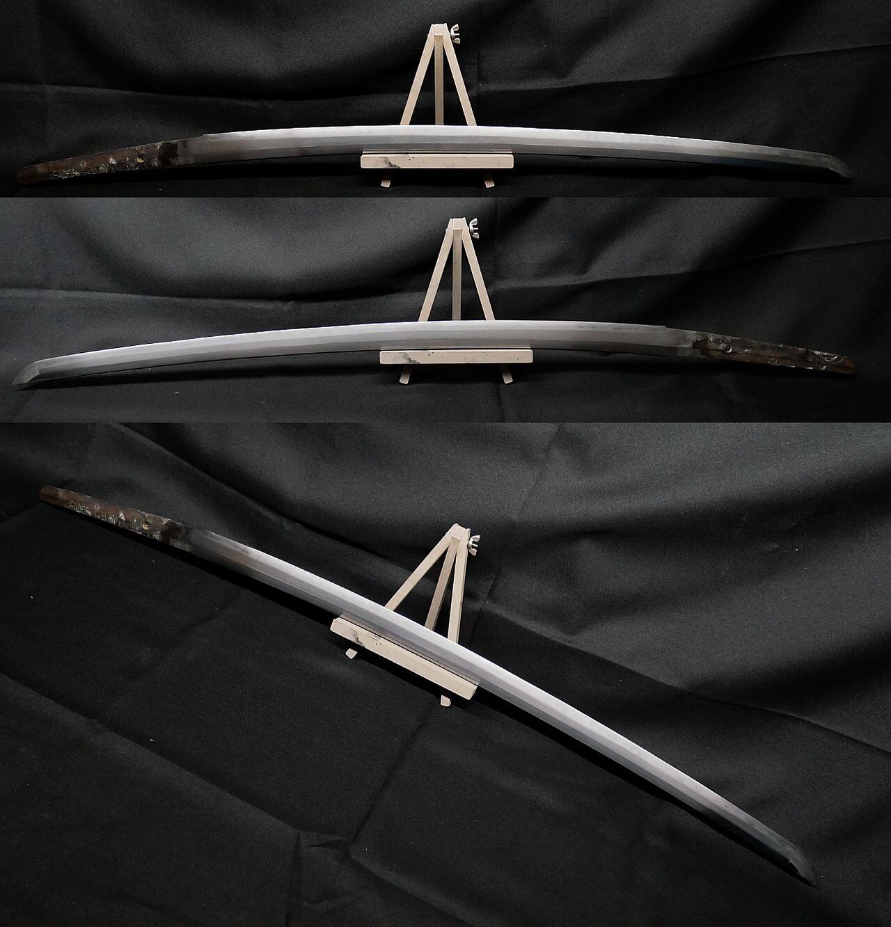 現代刀】陸軍受命刀工 関住吉田兼吉 67cm 刀身重量750g 元幅約3cm 元重