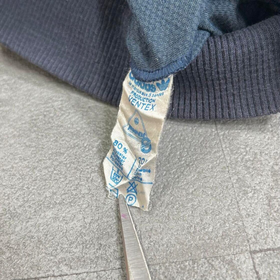 極希少】アディダス トラックジャケット 70s VENTEX フランス製 刺繍 