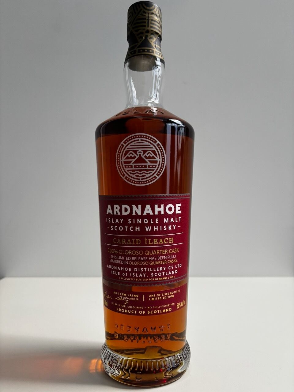 ボウモア 1998/2023 25年55.6% ホグスヘッド The Whisky Hoop