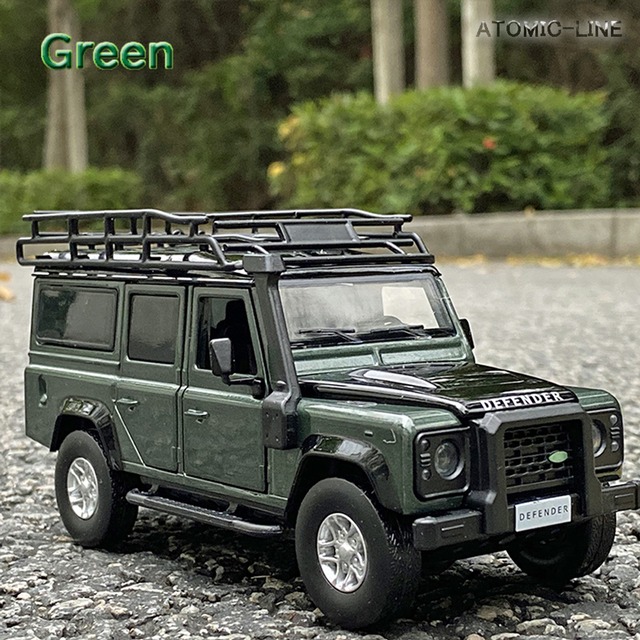 LAND ROVER ディフェンダー 1/32 ミニカー 全5色 ライト点灯 エンジンサウンド 合金モデル 模型 ジオラマ
