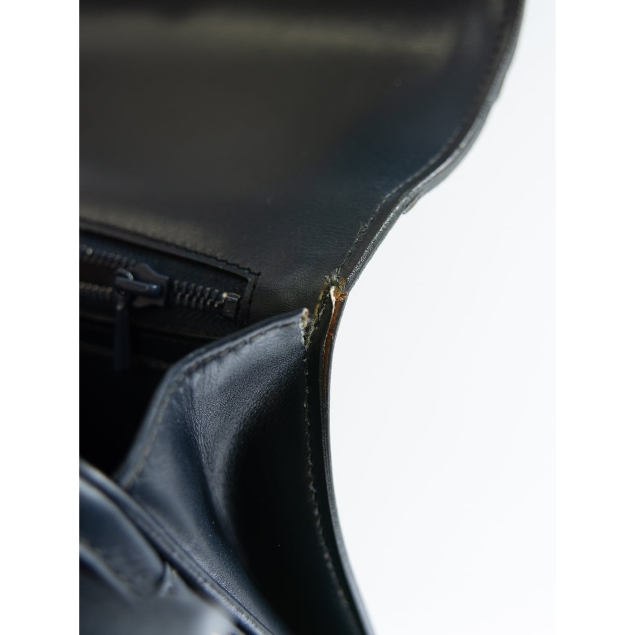 【Saint Cloud】Made in Italy 50-60's Leather Shoulder Bag（イタリア製 レザーショルダーバッグ）