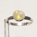 シルバーリング エチオピアンオパールの指輪  size14.5 新品　 アクセサリーのセール通販　8898SR