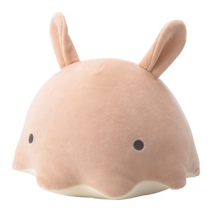 【特価処分】LIV HEART りぶはあと(Livheart) ボルスター マシュマロアクアミエ メンダコ (全長約24cm) ぬいぐるみ 腰当て 98205-26