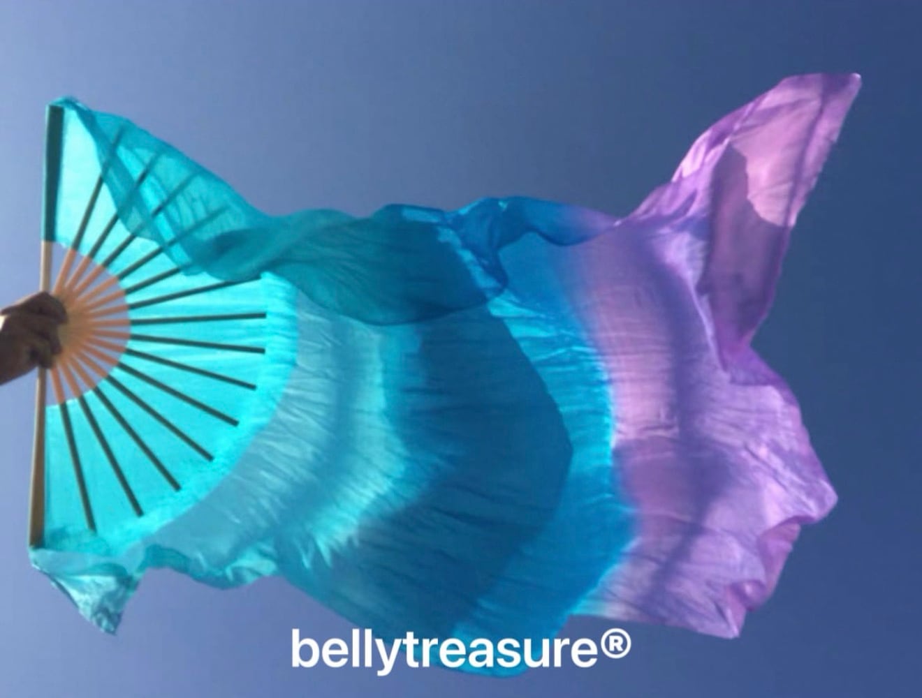 左右2本シルクファンベール スカイブルー/ブルー/パープル DTXJ 202504