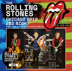 NEW  THE ROLLING STONES    CHICAGO 2019 2ND NIGHT  2CDR Free Shipping