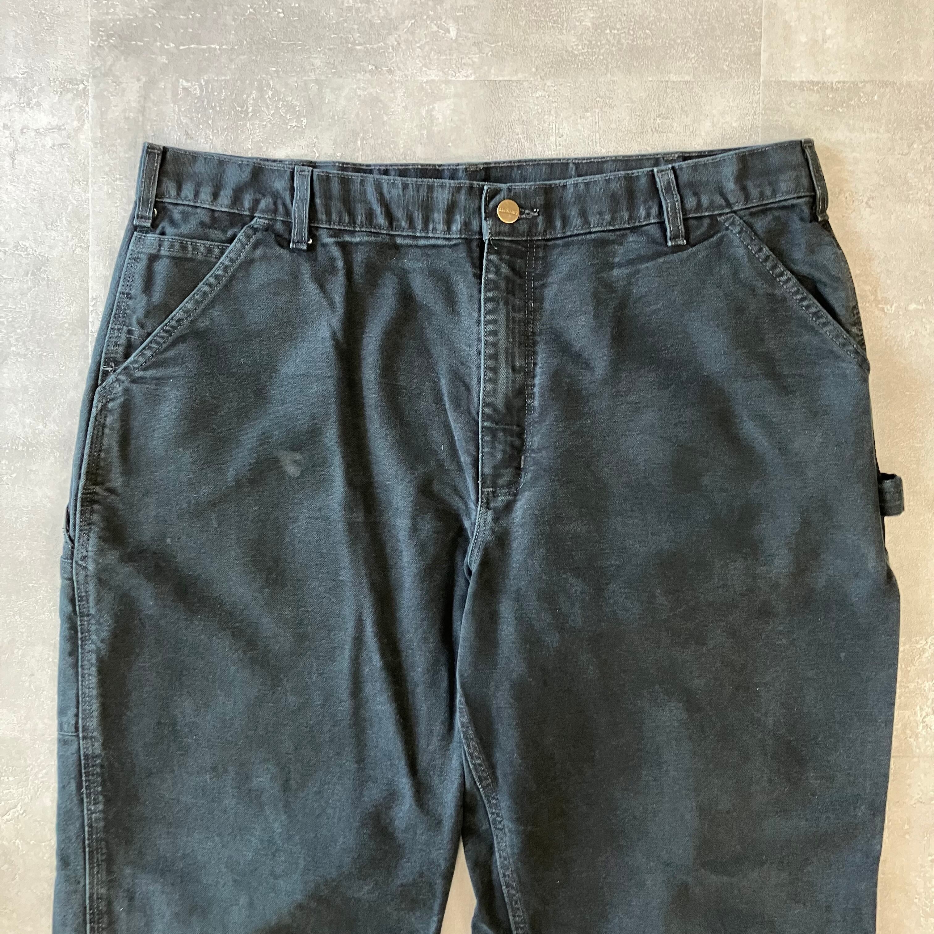 実寸w39l29》Carhartt カーハート ペインターパンツ ブラック ダック