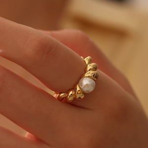 クロワッサンパールリング 231190