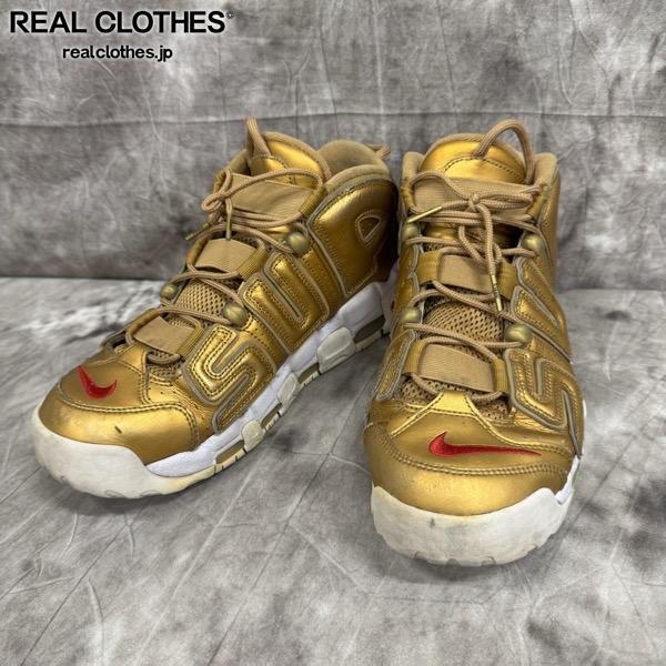Supreme×NIKE/シュプリーム×ナイキ AIR MORE UPTEMPO/エアモア アップ