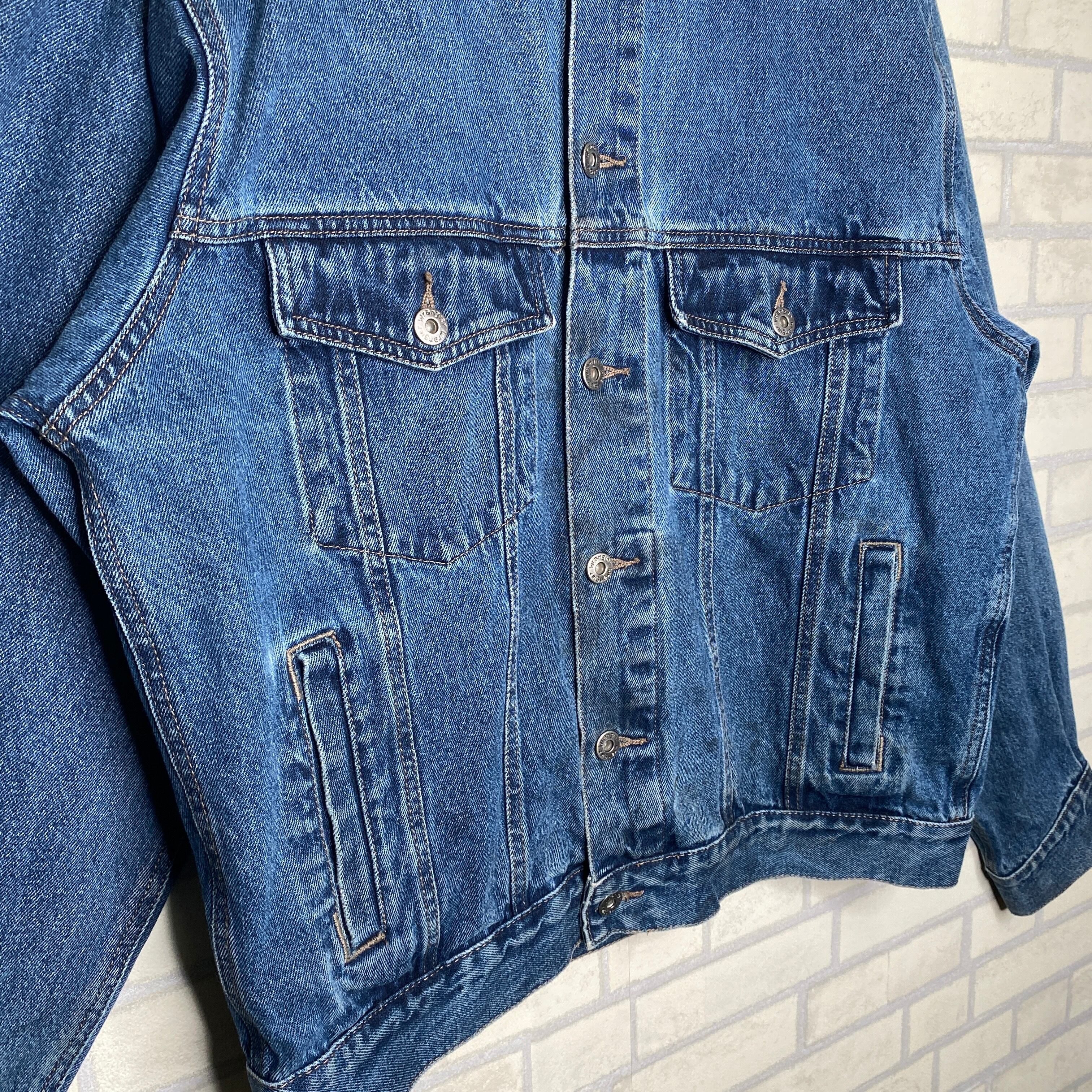 Wrangler HERO デニムジャケット L インディゴブルー ポケット付き 