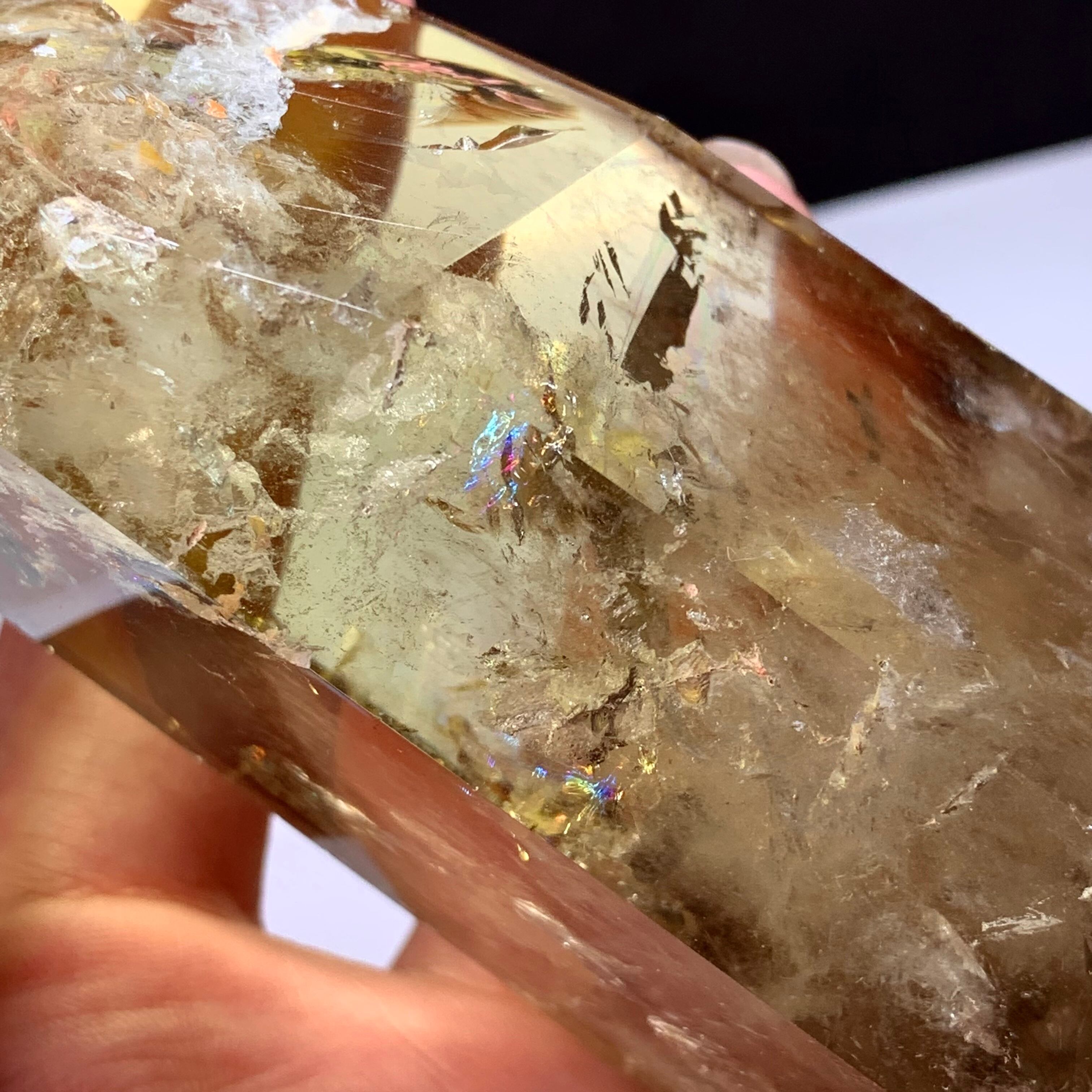 虹あり☆超透明☆シトリンポイント 虹あり☆超透明☆シトリンポイント